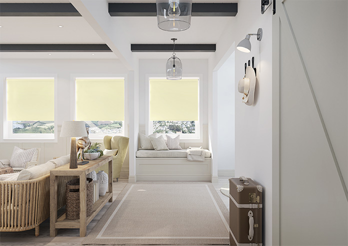 Trinity (Blackout), Alabaster - Twist&Fit Roller Blind - Image 8